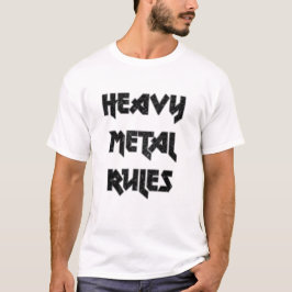 Camiseta Reglas Metalizado severas