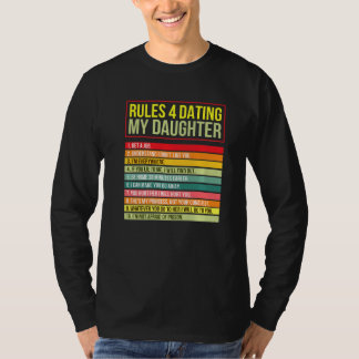 Camiseta Reglas Para Los Diseños Gráficos De Guay De Mi Hij