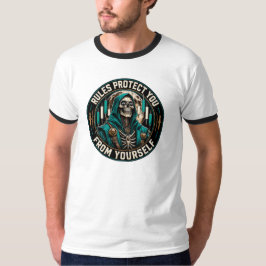 Camiseta Reglas te protegen de ti mismo