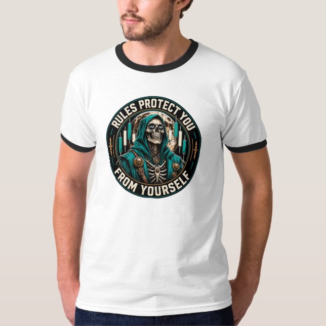 Camiseta Reglas te protegen de ti mismo (Anverso)