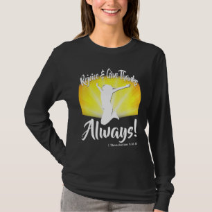 Camiseta Regocijarse Y Dar Gracias Siempre 1 Tesalónica 5 1