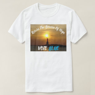 Camiseta Regresar El Beacon Of Hope VOTE AZUL
