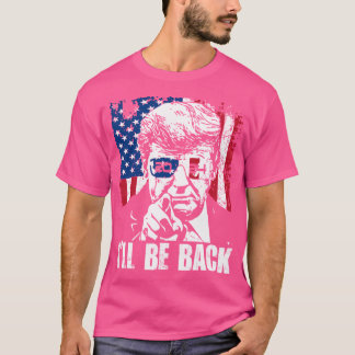 Camiseta Regresaré A Trump 2024 Patriótico 4 De Julio De Am
