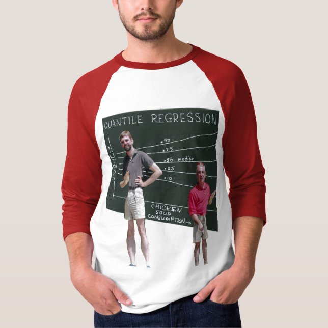 Camiseta regresión del cuantil (Anverso)