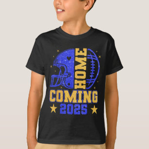 Camiseta Regreso a casa 2025 Hoco Fútbol Mama Chica Azul Do