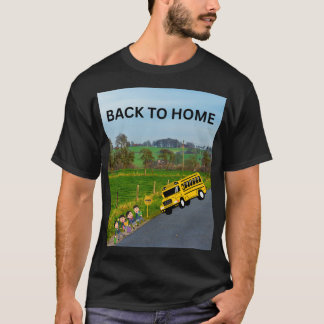 CAMISETA REGRESO A CASA AUTOBÚS ESCOLAR