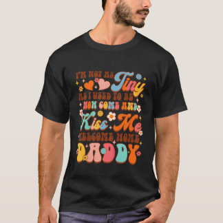 Camiseta Regreso a casa de papá del ejército de niños viene