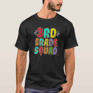 Camiseta Regreso a Clases 3er Grado Equipo Estampado de Leo