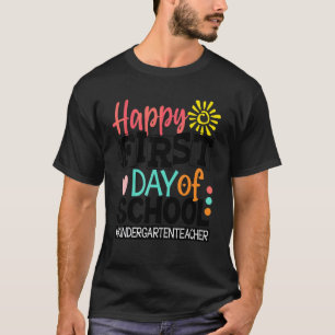 Camiseta Regreso a clases equipo de kindergarten para maest