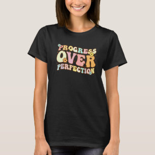Camiseta Regreso a Clases Progreso Sobre Perfección Maestro
