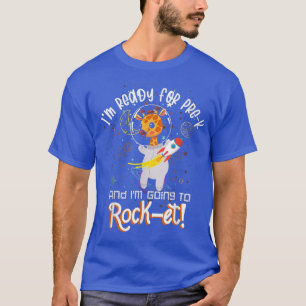 Camiseta Regreso A La Escuela De La Girafa Del Astronauta D