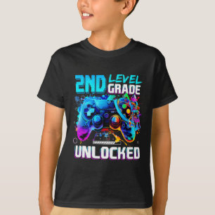 Camiseta Regreso a la escuela nivel 2do grado desbloqueado 