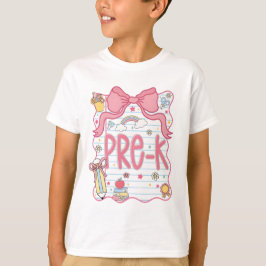 Camiseta Regreso a la Escuela, Primer Día de Escue