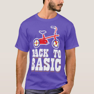 Camiseta Regreso al cumpleaños del triciclo básico