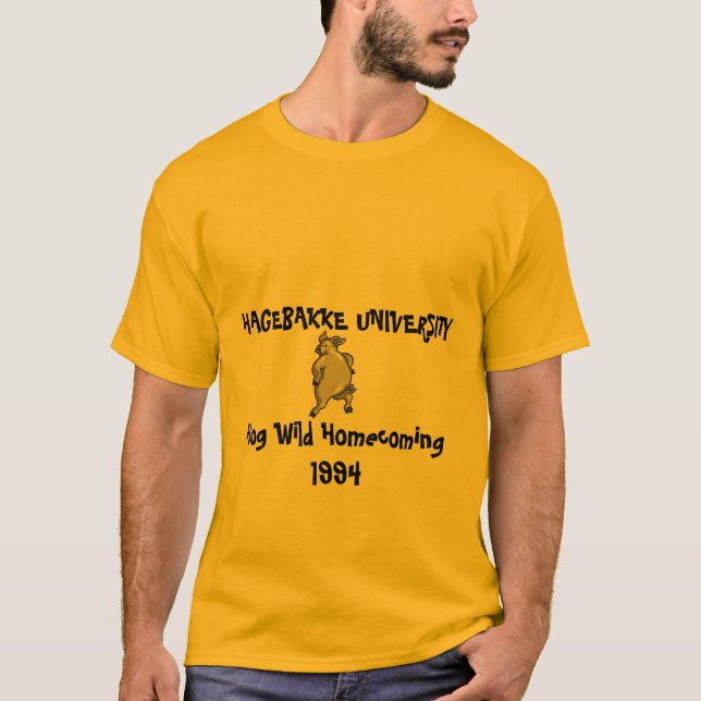 Camiseta Regreso al hogar de la universidad de Hagebakke (Anverso)