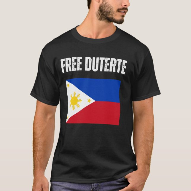 Camiseta Regreso de Duterte Trae a PRRD a Casa Apoya a Dute (Anverso)