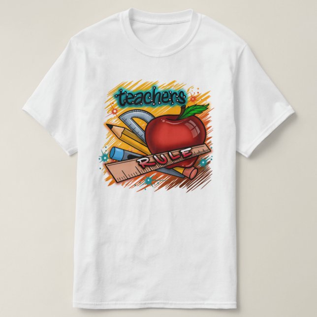 Camiseta Regreso de profesores de escuela de 2 años (Diseño del anverso)