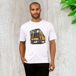 Camiseta Regreso De Un Autobús Escolar En Activo
