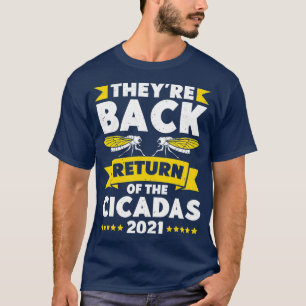 Camiseta Regreso Del Brood Cicada X 2021 Cicada
