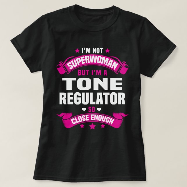 Camiseta Regulador de tonos (Diseño del anverso)