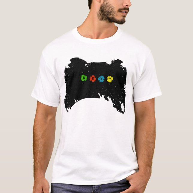 Camiseta Regulador de Xbox del Grunge (Anverso)