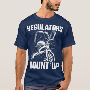 Camiseta Reguladores de niños montan Gráfica divertida de h