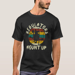 Camiseta Reguladores montan bruja y bata de Halloween de ép