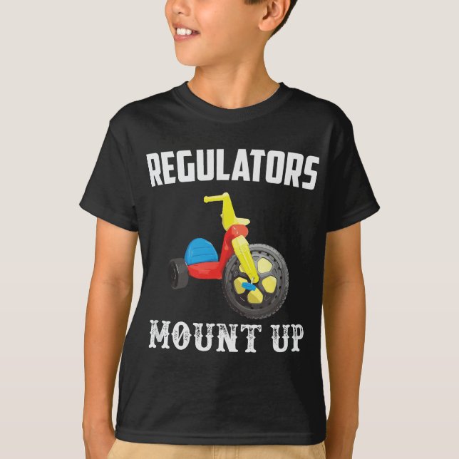 Camiseta Reguladores Montan Gracioso Hip Hop Rap (Anverso)