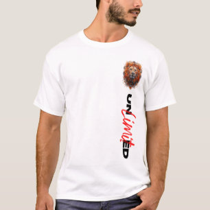 Camiseta regular ilimitada de león
