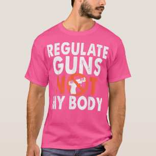 Camiseta Regular las armas no mi cuerpo