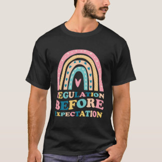 Camiseta Regulation Before Expectation Retro Neurodiversity