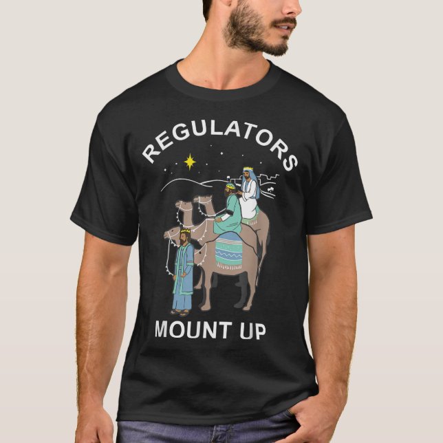 Camiseta Regulator Mount Cute Up Christmas Three Kings Rein (Anverso)