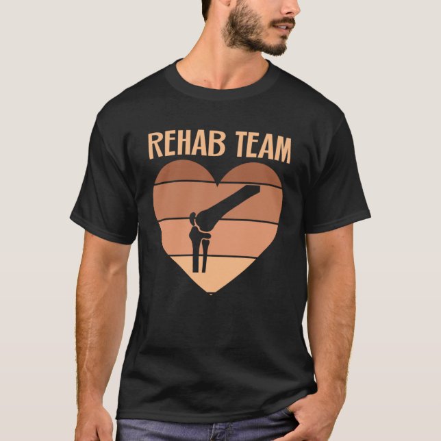 Camiseta Rehabilitation Nursing Team Physical Therapy Techn (Anverso)