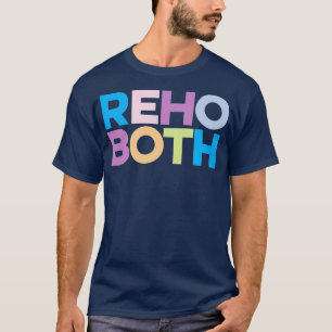 Camiseta Rehoboth Beach Delaware Vacaciones Coloridas 