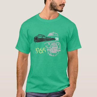 Camiseta Reichsbahn alemán Triebwagen