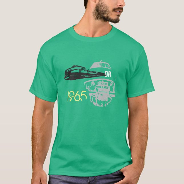 Camiseta Reichsbahn alemán Triebwagen (Anverso)