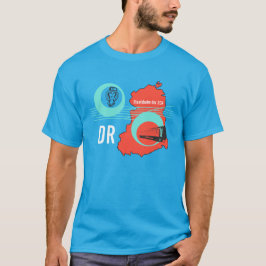 Camiseta Reichsbahn DDR diseño