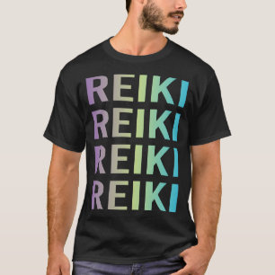 Camiseta Reiki Azul Púrpura
