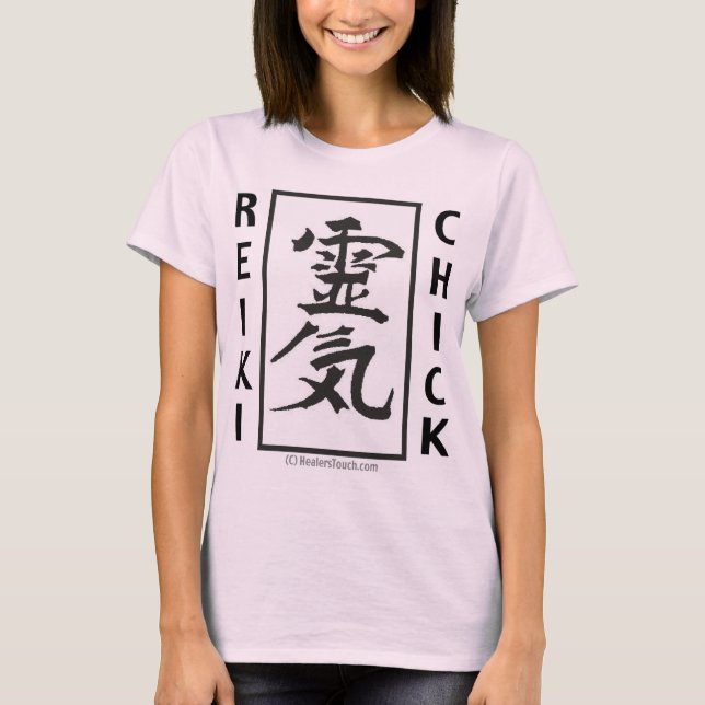Camiseta Reiki Chick (Anverso)