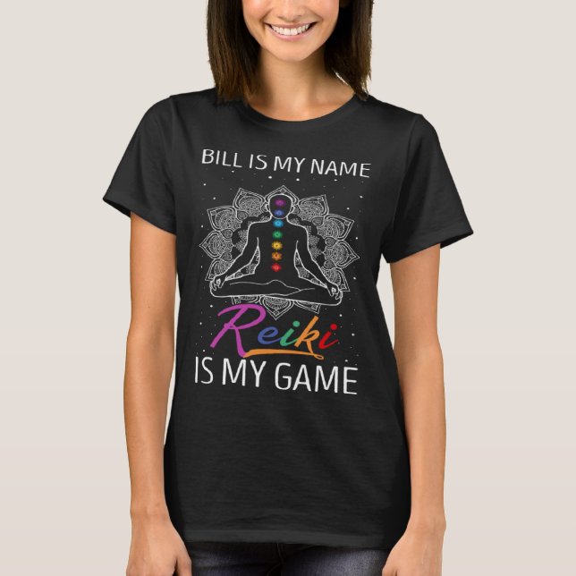 Camiseta Reiki Mandala Cita para Reiki y Maestría de Reiki  (Anverso)