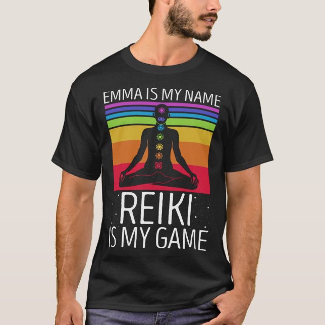 Camiseta Reiki Mandala Quote for Reiki and Reiki Master  1 (Anverso)