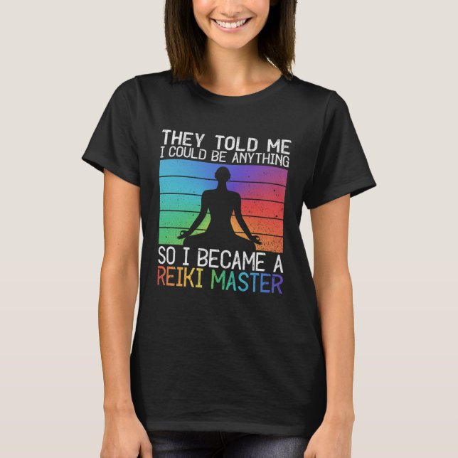 Camiseta Reiki Master And Spiritual Healer (Anverso)