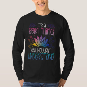 Camiseta Reiki Master Chakra curación de faro holístico 8