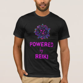 Camiseta *~* Reiki Master Purple Crystal Sphere Black