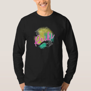 Camiseta Reiki Master Yoga Chakra Espiritual Japonés Saludo