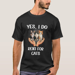 Camiseta Reiki para Gatos Sanación Espiritual