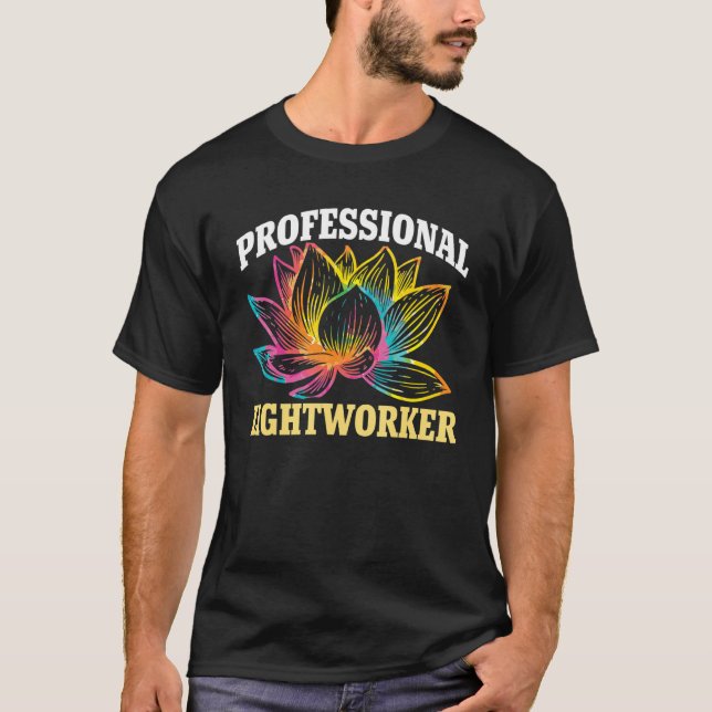Camiseta Reiki Profesional Profesional de la Salud Espiritu (Anverso)