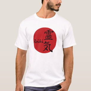 Camiseta Reiki - rojo