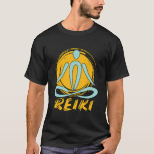 Camiseta Reiki Spiritual Healer ama la meditación Energía H