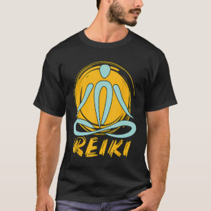 Camiseta Reiki Spiritual Healer ama la meditación Energía H